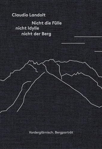 Stock image for Nicht die Flle nicht Idylle nicht der Berg: Vorderglrnisch. Bergportrt for sale by medimops
