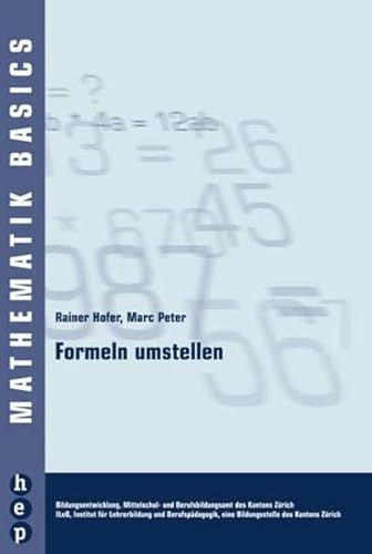 9783039053445: Formeln umstellen