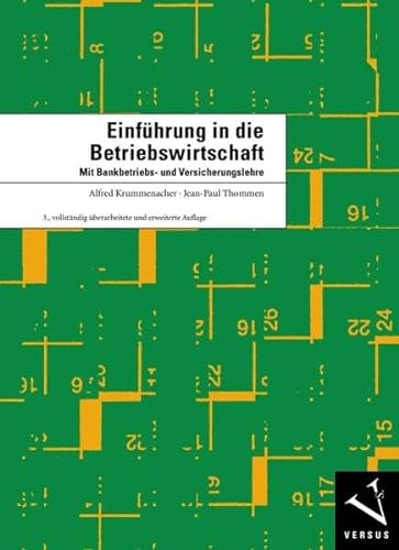 9783039090761: Einfhrung in die Betriebswirtschaft (f. d. Schweiz)