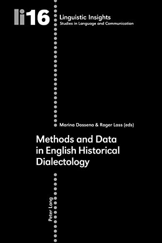 Imagen de archivo de Methods and Data in English Historical Dialectology a la venta por Librairie La Canopee. Inc.