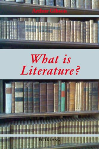 Beispielbild fr «What is Literature?» zum Verkauf von Books From California