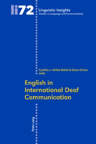 Beispielbild fr English in International Deaf Communication zum Verkauf von Revaluation Books