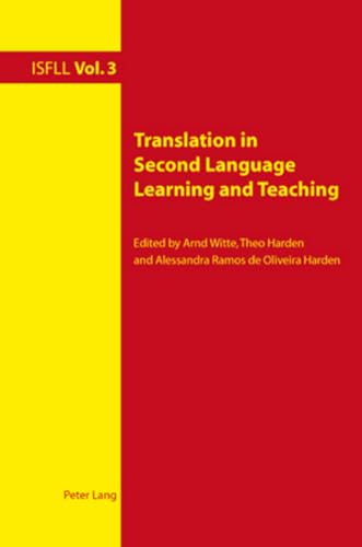 Beispielbild fr Translation in Second Language Learning and Teaching (Intercultural Studies and Foreign Language Learning) zum Verkauf von Books From California