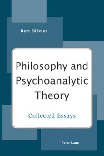 Imagen de archivo de Philosophy and Psychoanalytic Theory: Collected Essays a la venta por HPB-Red