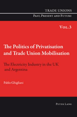 9783039119615: The Politics of Privatisation and Trade Union Mobilisation: The Electricity Industry in the UK and Argentina: 3 (Trade Unions. Past, Present and Future)