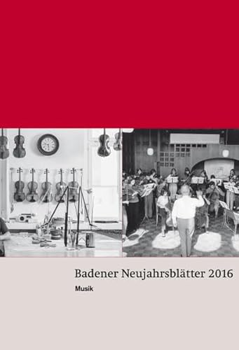 9783039193752: Badener Neujahrsbltter 2016 Musik