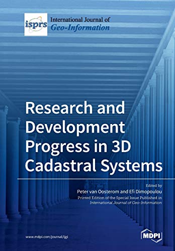 9783039210565: Research and Development Progress in 3D Cadastral Systems