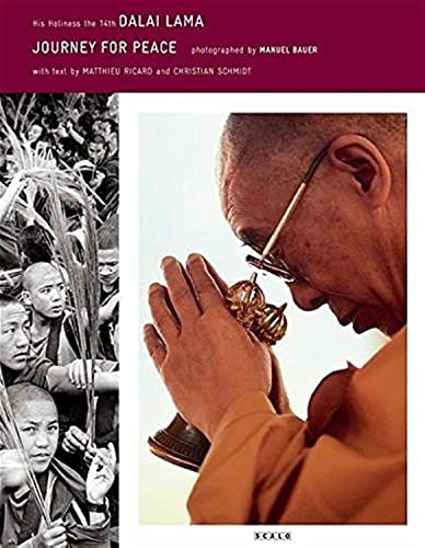 Beispielbild fr Journey For Peace. His Holiness The 14th Dalai Lama photographed by Manuel Bauer. zum Verkauf von Antiquariat Rainer Schlicht