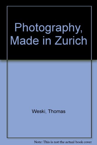 9783039390502: Photography, Made in Zurich