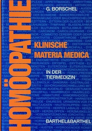 Stock image for Klinische Materia Medica in der Tiermedizin for sale by GF Books, Inc.