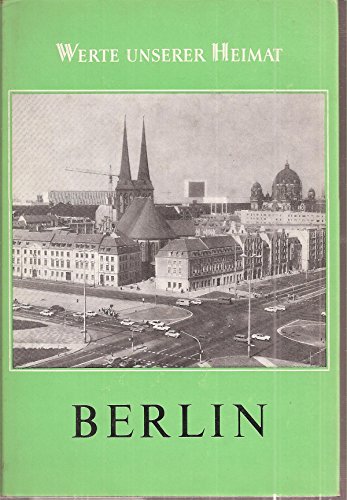 Imagen de archivo de Berlin. Ergebnisse der heimatkundlichen Bestandsaufnahme a la venta por medimops