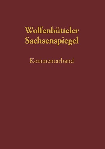 Beispielbild fr Die Wolfenbtteler Bilderhandschrift des Sachsenspiegels. Aufstze und Untersuchungen. zum Verkauf von Antiquariat Dr. Rainer Minx, Bcherstadt