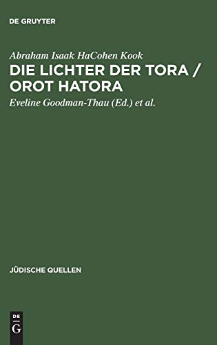 9783050025155: Die Lichter der Tora / Orot HaTora: 4 (Jdische Quellen)