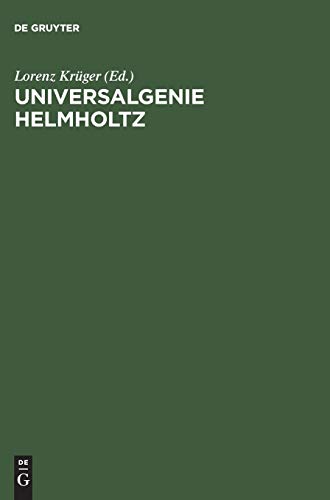 Stock image for Universalgenie Helmholtz Rckblick Nach 100 Jahren for sale by Boards & Wraps