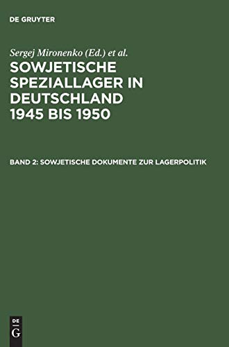 Stock image for Sowjetische Dokumente Zur Lagerpolitik for sale by Revaluation Books