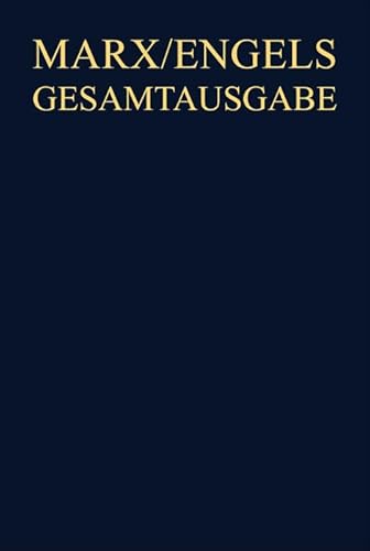 Stock image for Karl Marx / Friedrich Engels: Exzerpte Und Notizen, 1843 Bis Januar 1845 (German Edition) for sale by Nauka Japan LLC