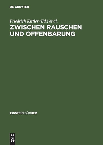 9783050035710: Zwischen Rauschen Und Offenbarung: Zur Kultur- Und Mediengeschichte Der Stimme (Einstein Bcher)