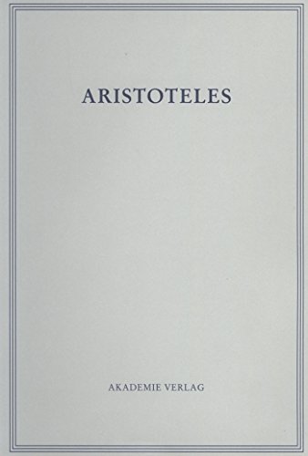 Beispielbild fr Aristotles: Die Historischen Fragmente zum Verkauf von Powell's Bookstores Chicago, ABAA