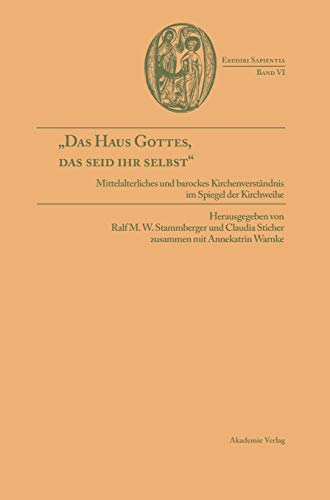 Beispielbild fr Das Haus Gottes, das seid ihr selbst. zum Verkauf von SKULIMA Wiss. Versandbuchhandlung