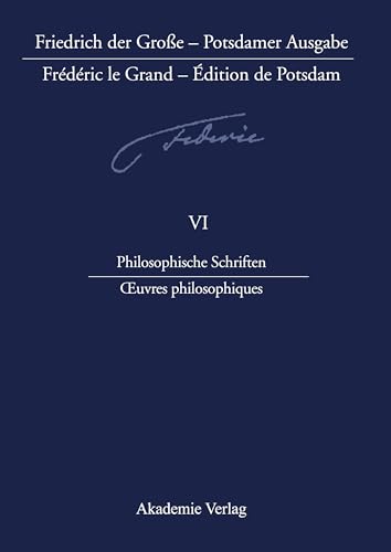9783050040004: Philosophische Schriften - Oeuvres Philosophiques