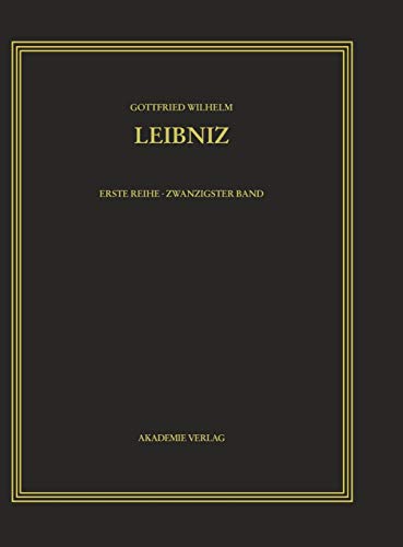 9783050042008: Gottfried Wilhelm Leibniz. Smtliche Schriften und Briefe, BAND 20, Juni 1701-Mrz 1702