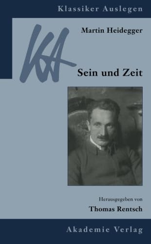 Stock image for Martin Heidegger, Sein und Zeit. for sale by Antiquariat Alte Seiten - Jochen Mitter