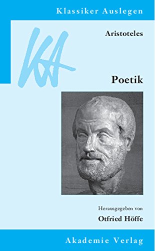 9783050044521: Aristoteles: Poetik: 38 (Klassiker Auslegen)