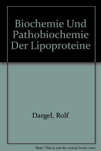 Beispielbild fr Biochemie und Pathobiochemie der Lipoproteine - Lipoproteine und Artherosklerose - zum Verkauf von Martin Preu / Akademische Buchhandlung Woetzel