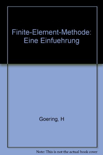 9783055015649: Finite-Element-Methode: Eine Einfuehrung