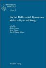 Beispielbild fr Partial Differential Equations. Models in Physics and Biology. zum Verkauf von Buchhandlung&Antiquariat Arnold Pascher