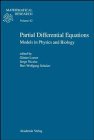 Imagen de archivo de Partial Differential Equations. Models in Physics and Biology. a la venta por Buchhandlung&Antiquariat Arnold Pascher