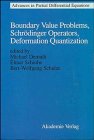 Beispielbild fr Boundary Value Problems, Schrdinger Operators, Deformation Quantization. zum Verkauf von Plurabelle Books Ltd