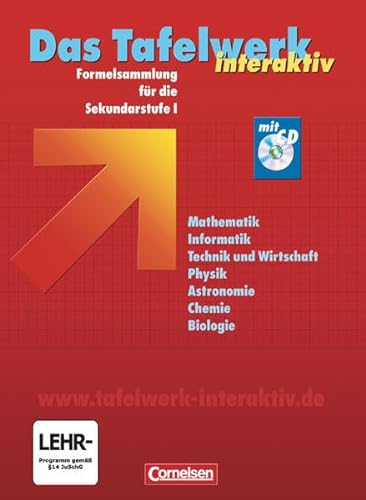 Stock image for Das Tafelwerk interaktiv - Westliche Bundeslnder: Schlerbuch mit CD-ROM for sale by medimops