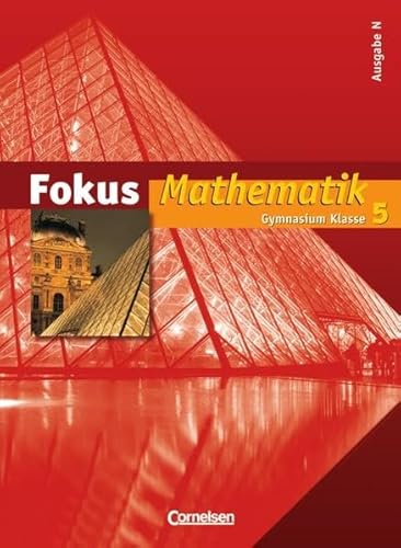 Beispielbild fr Fokus Mathematik - Gymnasium - Ausgabe N: 5. Schuljahr - Schlerbuch zum Verkauf von medimops