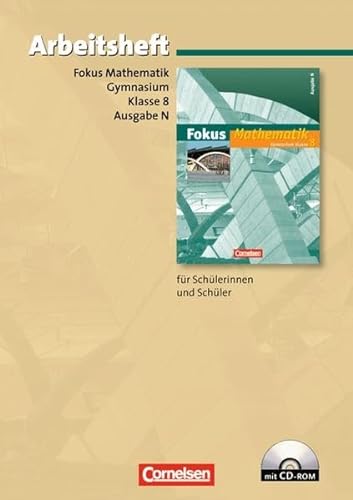 Beispielbild fr Fokus Mathematik - Gymnasium - Ausgabe N: Fokus Mathematik 8. Schuljahr. Arbeitsheft. Gymnasium. Aus zum Verkauf von medimops
