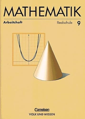 Mathematik, Klasse 9, EURO, Arbeitsheft, Ausgabe Realschule (9783060009282) by Schulz, Wolfgang; Stoye, Werner; Grassmenn, Marianne