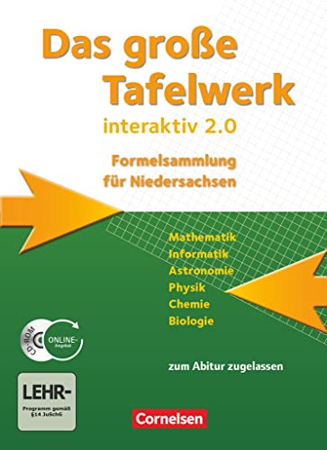 große Tafelwerk interaktiv 2.0 Niedersachsen. Schülerbuch - Willi Wörstenfeld, Rolf Winter, Wolfgang Pfeil, Lothar Meyer, Karlheinz Martin, Hubert König, Wolfgang Kricke, Andreas Gramm