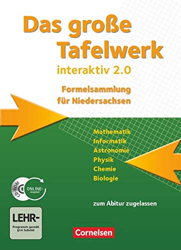 Stock image for groe Tafelwerk interaktiv 2.0 Niedersachsen. Schlerbuch -Language: german for sale by GreatBookPrices