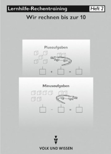 Beispielbild fr Rechentraining - bungsprogramm: Lernhilfe-Rechentraining, EURO, H.2, Wir rechnen bis zur 10 zum Verkauf von medimops