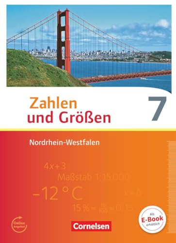 Stock image for Zahlen und Gr��en 7. Schuljahr. Sch�lerbuch. Nordrhein-Westfalen Kernlehrpl�ne for sale by Chiron Media