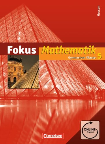 Beispielbild fr Fokus Mathematik - Gymnasium Hessen: 5. Schuljahr - Schlerbuch zum Verkauf von medimops