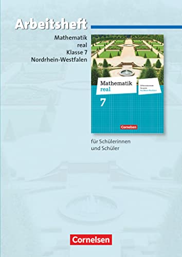 Beispielbild fr Mathematik real - Differenzierende Ausgabe Nordrhein-Westfalen: 7. Schuljahr - Arbeitsheft mit eingelegten Lsungen zum Verkauf von medimops