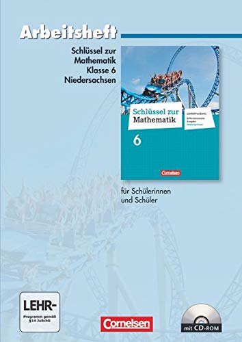 Beispielbild fr Schlssel zur Mathematik - Differenzierende Ausgabe Niedersachsen: 6. Schuljahr - Arbeitsheft mit eingelegten Lsungen und CD-ROM zum Verkauf von medimops