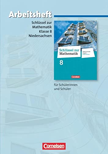 9783060067480: Schlssel zur Mathematik 8. Schuljahr. Arbeitsheft mit eingelegten Lsungen. Differenzierende Ausgabe Niedersachsen