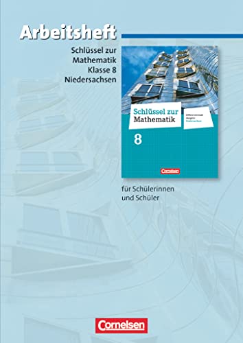 Stock image for Schl�ssel zur Mathematik 8. Schuljahr. Arbeitsheft mit eingelegten L�sungen. Differenzierende Ausgabe Niedersachsen for sale by Chiron Media