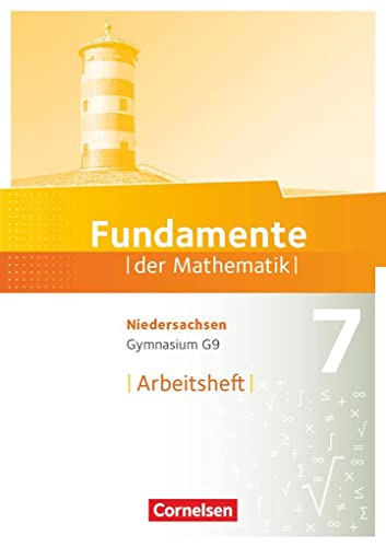 Beispielbild fr Fundamente der Mathematik - Gymnasium Niedersachsen: 7. Schuljahr - Arbeitsheft mit eingelegten Lsungen zum Verkauf von medimops