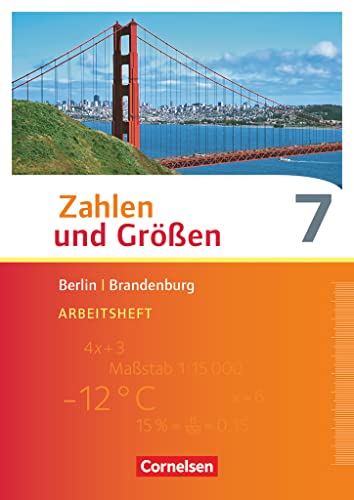 9783060085453: Zahlen und Gren 7. Schuljahr. Arbeitsheft mit Online-Lsungen. Berlin und Brandenburg