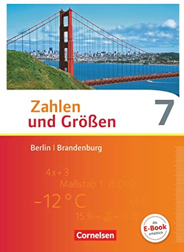 Beispielbild fr Zahlen und Gren - Berlin und Brandenburg: 7. Schuljahr - Schlerbuch zum Verkauf von medimops