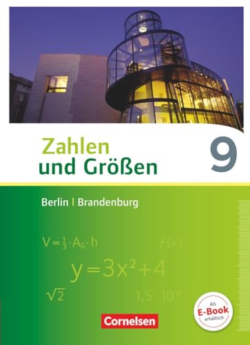 Beispielbild fr Zahlen und Gren - Berlin und Brandenburg / 9. Schuljahr - Schlerbuch zum Verkauf von medimops