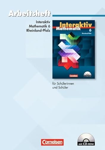 9783060089864: Mathematik interaktiv 6. Schuljahr. Arbeitsheft. Rheinland-Pfalz